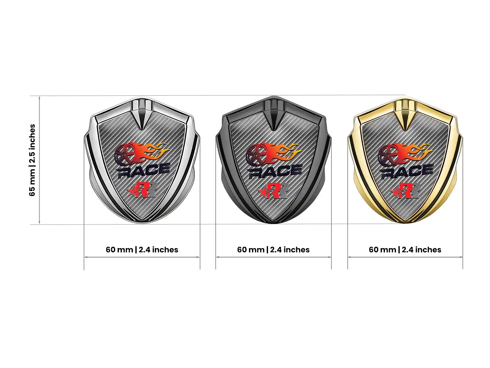 Custom Car Badge Premium Universal